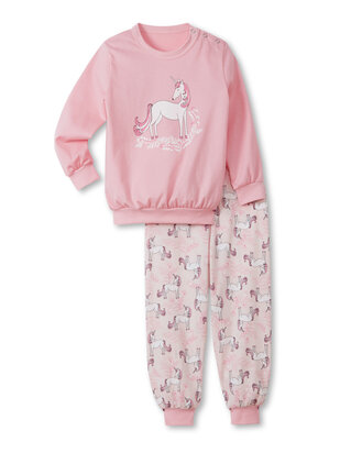 CALIDA Mini Girls Pyjama Toddlers Unicorn coral-blush