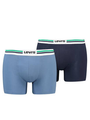 LEVIS Placed Sportswear Logo BoxerBrief blau
