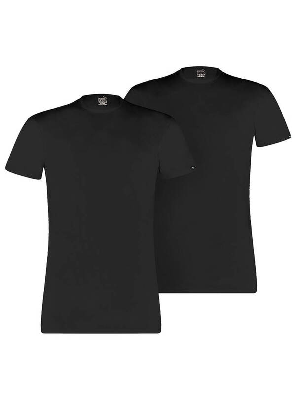 PUMA Basic Crew T-Shirt schwarz