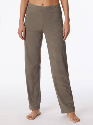 SCHIESSER Loungehose lang taupe